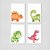 Kit Quadro Infantil Baby Menino Dinossauro - Imagem 1