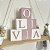 Cubo Decorativo Personalizado em MDF com Nome para Quartos Infantis - Imagem 1