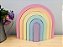 Decoração Infantil Arco Iris em mdf - Imagem 1
