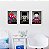 Quadro Infantil Menino Super Heróis, Homem Aranha, Batman e Super Homem - Imagem 2