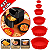 Kit 6 Formas Assadeira de Silicone Forro Reutilizável Para Air Fryer Fritadeira - Imagem 9