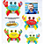 Brinquedo Infantil Caranguejo Fujão Com Led Música Bebê Rastejante Brinquedo Interativo - Imagem 7