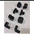 CONECTIVOS OU ENCACHES PARA BALCÃO DE VIDRO OU TELA 4 mm ( KIT COM 08 PEÇAS) - Imagem 5