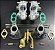 Kit Dupla Kombi 1600 Gasolina Solex H32 + Acionamento Comum - Imagem 1