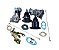 Kit Dupla Carburação Solex H32 Fusca 1600 Álcool com acionamento comum - Imagem 3