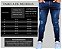 Calça Masculina Skinny Azul Petroleo com Elastano Linha Premium - Imagem 4