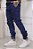 Calça Jogger Masculina Sarja Jeans com Cordão Ajustável - Imagem 4