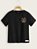 Camiseta Street Wear Preta Estampa urso na rede 100% Algodão Linha Premium - Imagem 1