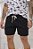 Kit 02 Shorts Curto de Linho com Cordão Verde e Preto - Imagem 4