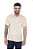 Kit 02 Camisas Floral Masculina Manga Curta Bege e Gelo - Imagem 4