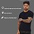 Kit 02 Camisetas Masculina Algodão Egípcio Manga Curta Slim - Imagem 2