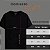 Kit 02 Camisetas Masculina Algodão Egípcio Manga Curta Slim - Imagem 6