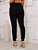 Calça Jogger Feminina Sarja Preta com Cordão Ajustável - Imagem 7