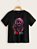 Camiseta Street Wear Preta Estampa Albert 100% Algodão Linha Premium - Imagem 1