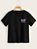Camiseta Street Wear Preta Estampa butterfly 100% Algodão Linha Premium - Imagem 1
