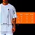 Camiseta Masculina Oversized Unissex Camisa Gola Alta Algodão 30.1 Premium Estampado - Imagem 7