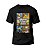 Camiseta Street Wear Preta Estampada Anime 100% Algodão Linha Premium - Imagem 1