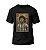 Camiseta Street Wear Preta Estampa MARADONA QUADRO 100% Algodão Linha Premium - Imagem 1