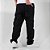 Calça Cargo Reta Masculina Preta Larga Skate Bolso Lateral Unissex - Imagem 2