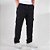 Calça Cargo Reta Masculina Preta Larga Skate Bolso Lateral Unissex - Imagem 3