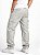 Calça Cargo Reta Masculina Bege Clara Larga Skate Bolso Lateral Unissex - Imagem 3