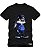 CAMISETA INFANTIL DE ALGODÃO PENTEADO COELHO AZUL - Imagem 1