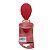 Mini Escova de Pentear Mq Beauty Oval Infantil Vermelha - Imagem 3
