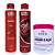 Kit Escova Progressiva Semi-Definitiva Steel Shield 1L+ Shampoo Pré Antirresíduo e Máscara Hidratante Maochi Cosméticos 1KG Profissional - Imagem 1