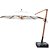 Ombrelone Inclinavel 2,5m Quadrado Smart - Imagem 1