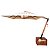 Ombrelone Lateral 2,4m Quadrado Slim - Imagem 1