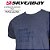 Camiseta Silverbay Repeat M/C - Sky Azul/Azul - Imagem 2