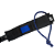 Leash Surf SILVERBAY PRO SLIM BIG WAVE 9' 8mm - Azul Royal WHISPER - Imagem 4