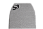 CAPA ATOALHADA SILVERBAY Para Pranchas de Bodyboard - Cinza - Imagem 2