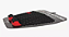 Deck Surf Dakine Yago Dora - Preto/ Vermelho - Imagem 2