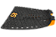 Deck Surf Silverbay LION / Preto - Laranja - Imagem 3