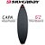 CAPA ATOALHADA SILVERBAY para Prancha de Surf 6'2 Shortboard - Preto/Vermelho - Imagem 1