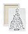 Tela para pintura infantil - Árvore de Natal Decorada - Imagem 1
