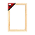 Chassis para Tela 30x80 cm - Madeira Chanfrada Sistema Anti-Marcas - Imagem 2