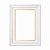 Moldura Branca Brilhante para Quadros e Telas 0058 - Linha Clean - Imagem 1
