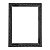 Moldura Preta para Fotos e Telas 0058 - Linha Clean - Imagem 1