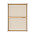 Painel para Pintura 50x60 cm 3,6cm - Madeira Chanfrada - Imagem 3