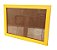 Moldura para Certificado Amarela com Vidro - Imagem 1