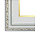Moldura Branca para Quadros e Telas 0058 - Linha Clean - Imagem 2