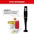 Mixer Portátil Arno Turbomix Pro 3 em 1 Inox com 400W e Copo Medidor MX31 - Imagem 3