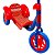 Patinete BBR Toys 3 Rodas Infantil C/ Cesto Vermelho e Azul B0001 - Imagem 4