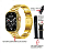 Relógio Smartwatch Ultra Gold 24K Gold Edition + Pulseira de Brinde - Imagem 2