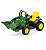 Trator Peg Perego John Deere Ground Loader 12V - BR68 - Imagem 1