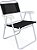 Cadeira Mor Master Alumínio Fashion 120kg (Cores Variadas) - Imagem 1