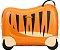 Mala De Viagem Samsonite Dream Rider Tigre Preto e Laranja Infantil - Imagem 2