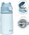 Copo Térmico Buba 320ml Parede Dupla Ursinho Azul - Imagem 4